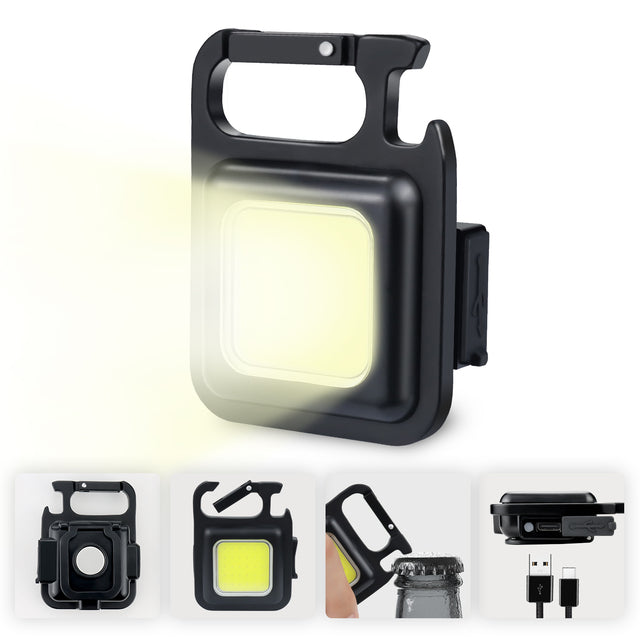 Compact LED Keychain Torch Light - Luxicro