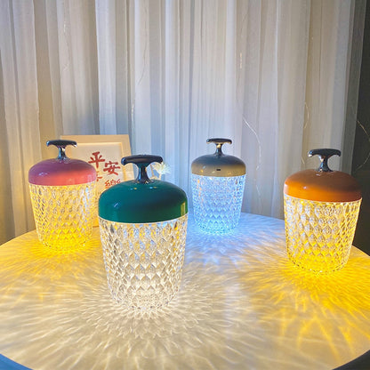Elegant Crystal Glass Desk Lamp - Luxicro