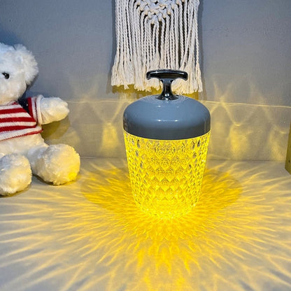 Elegant Crystal Glass Desk Lamp