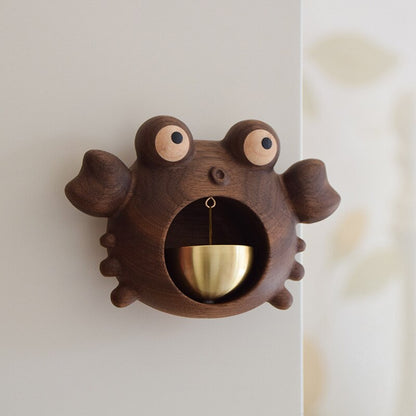 Rustic Wood Traditional Entry Bell