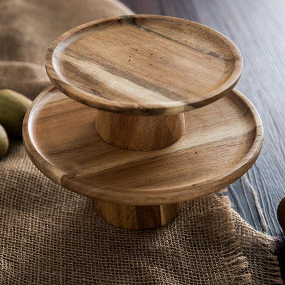 Classic Wooden Serving Tray - Luxicro