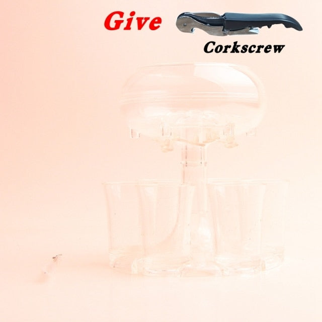 Premium Glass Drink Dispenser Party Bundle