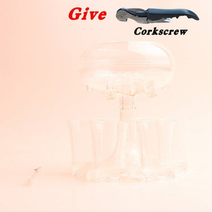 Premium Glass Drink Dispenser Party Bundle