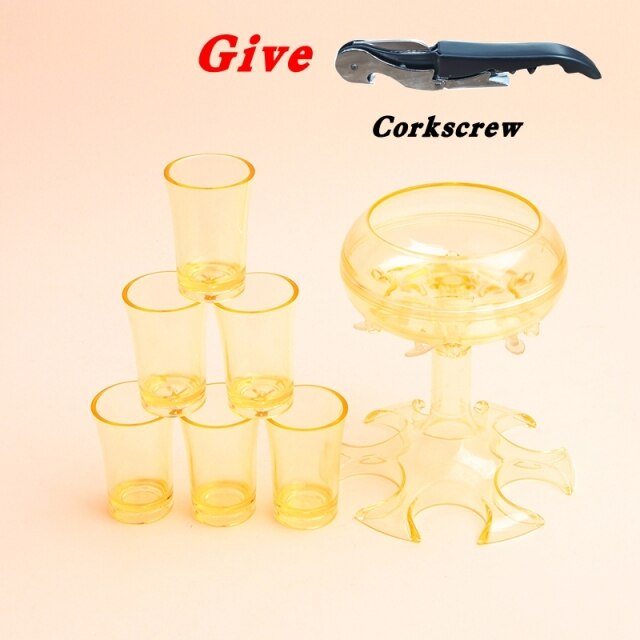 Premium Glass Drink Dispenser Party Bundle