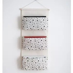 Stylish Wood Wall Shelf Organizer