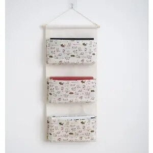 Stylish Wood Wall Shelf Organizer