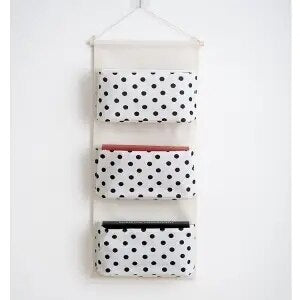 Stylish Wood Wall Shelf Organizer