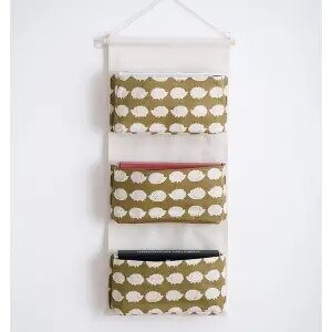 Stylish Wood Wall Shelf Organizer