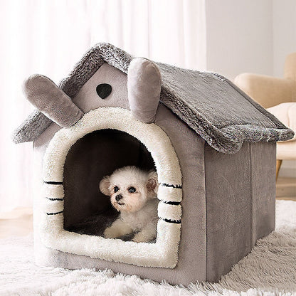 Cozy Plush Dog Fleece Bed - Luxicro