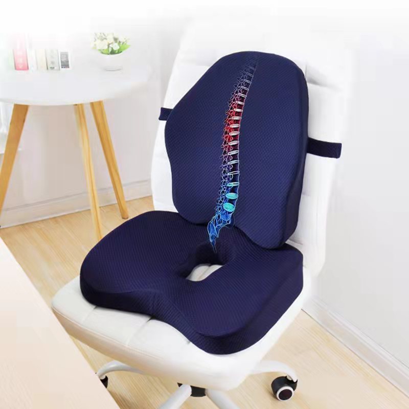 Ergonomic Office Chair Back Cushion Set - Luxicro