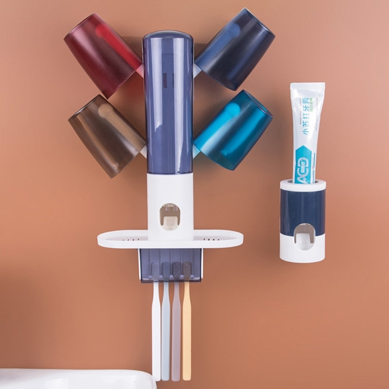 Simple Mount Bathroom Toothpaste Dispenser - Luxicro