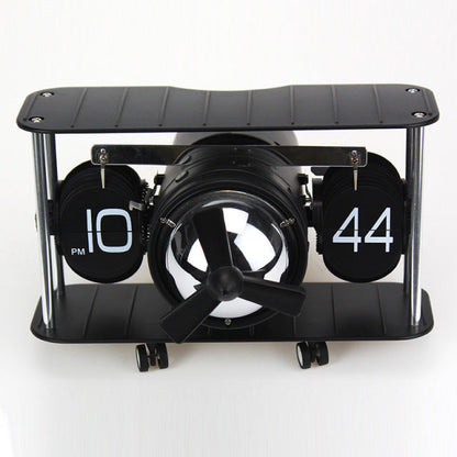 Vintage Airplane Office Clock