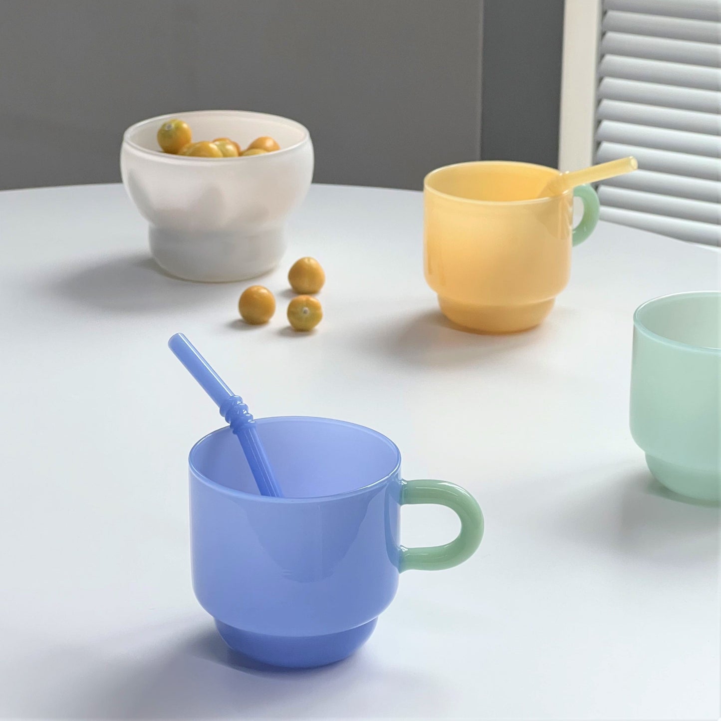 Eco Friendly Glass Drinking Straws Set