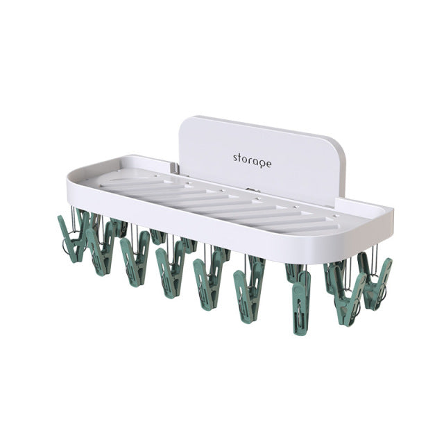 Space-Saving Bathroom Wall Mount Rack - Luxicro