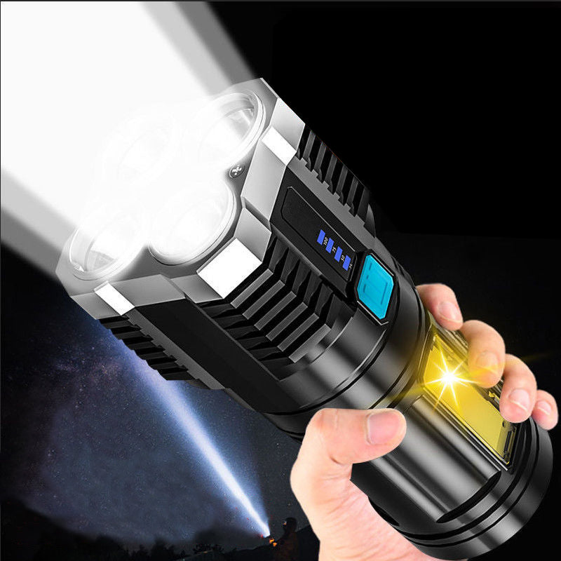 Bright Rechargeable LED Pocket Flashlight - Luxicro