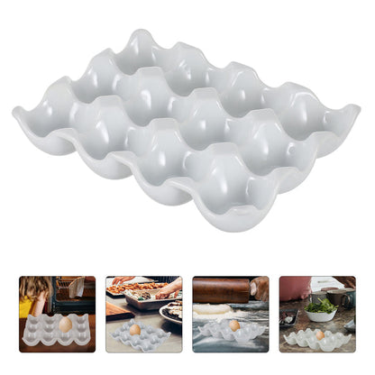 Small 6 Egg Ceramic Holder