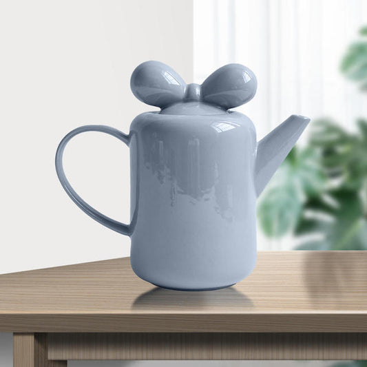 Beautiful Floral Ceramic Tea Infuser Pot - Luxicro