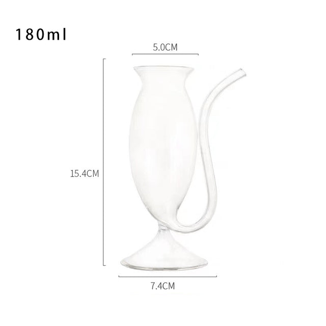 Unique Geometric Wine Glass Set - Luxicro