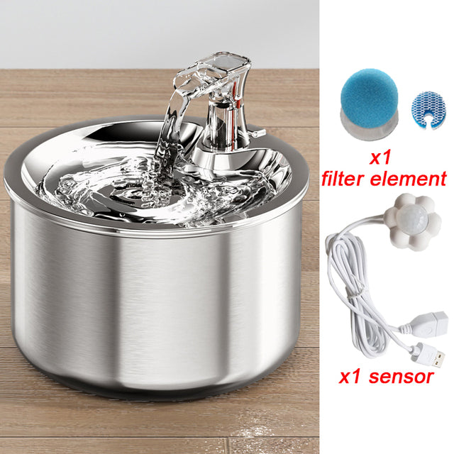 Automatic Fresh Pet Drinking Fountain - Luxicro