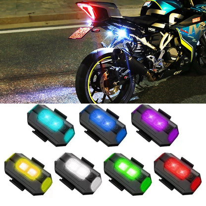 Safety LED Bicycle Warning Flashing Lights - Luxicro