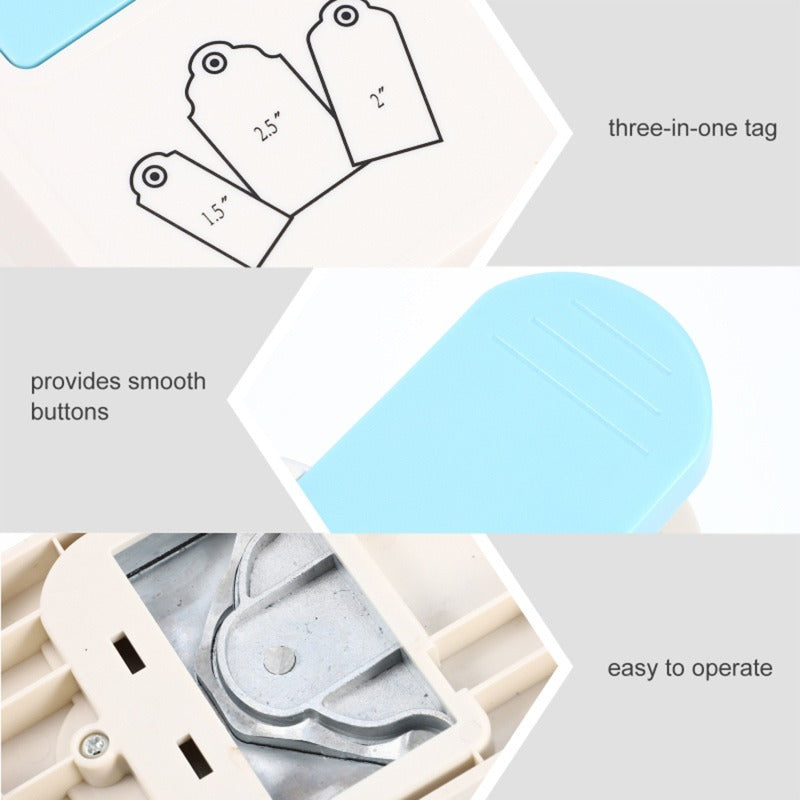Compact 3 in 1 Paper Cutter Corner Rounder Tool