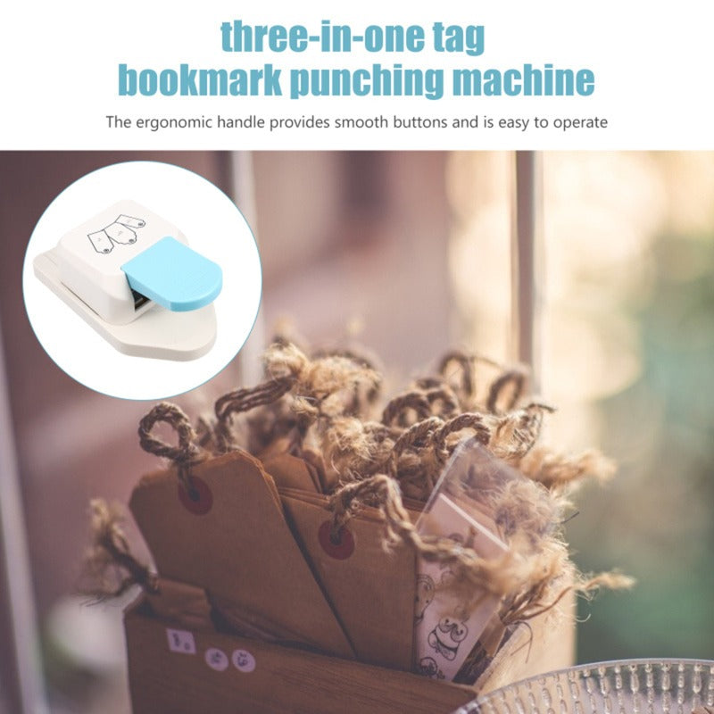 Compact 3 in 1 Paper Cutter Corner Rounder Tool