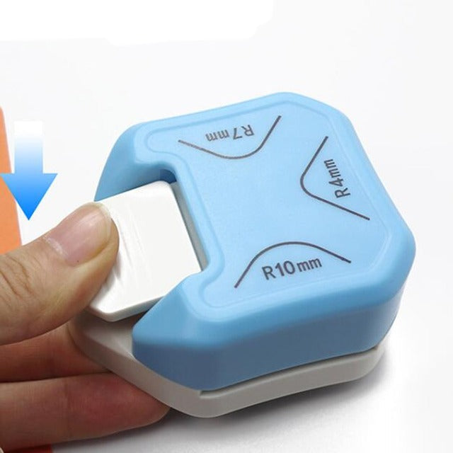 Compact 3 in 1 Paper Cutter Corner Rounder Tool