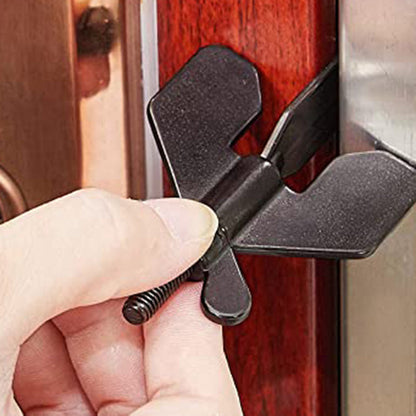 Compact Travel Door Stop Lock for Home Security
