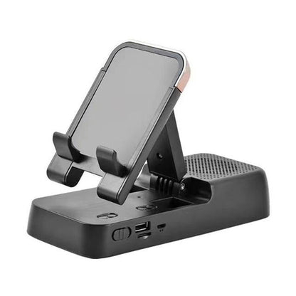 Compact Bluetooth Speaker Phone Holder Charger