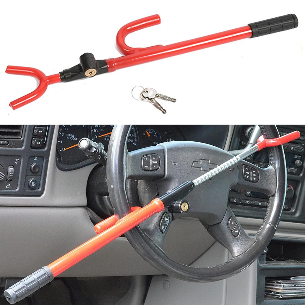 Premium Car Steering Wheel Lock Anti Theft Device - Luxicro