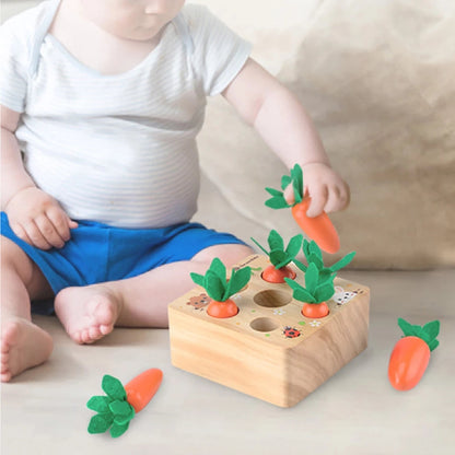 Educational Farm Playset Wooden Toy for Children - Luxicro