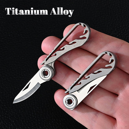 Small Steel Collapsible Key Chain