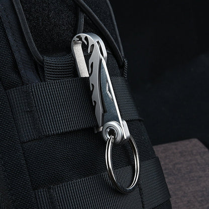 Small Steel Collapsible Key Chain