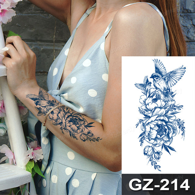 Vibrant Fun Temporary Tribal Tattoos