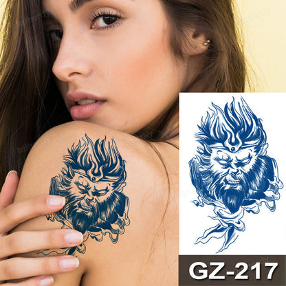 Vibrant Fun Temporary Tribal Tattoos
