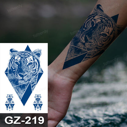 Vibrant Fun Temporary Tribal Tattoos