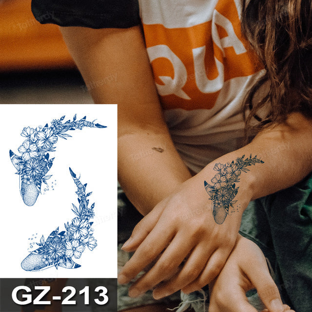 Vibrant Fun Temporary Tribal Tattoos