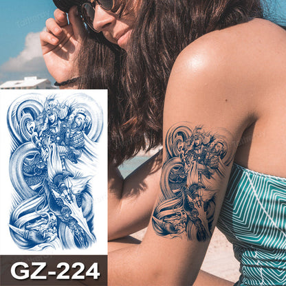 Vibrant Fun Temporary Tribal Tattoos