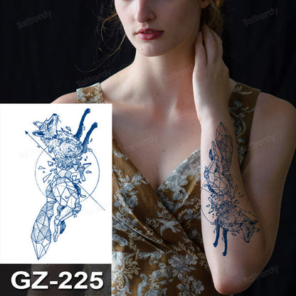 Vibrant Fun Temporary Tribal Tattoos
