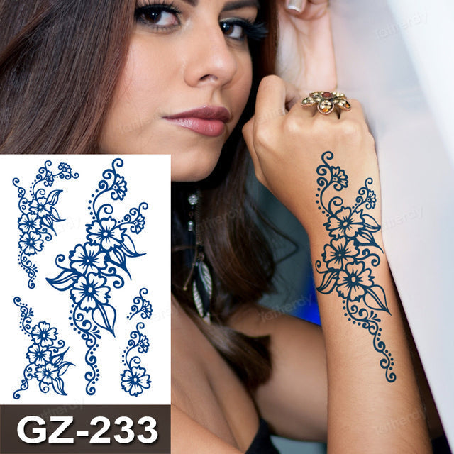 Vibrant Fun Temporary Tribal Tattoos