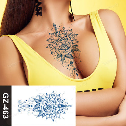 Beautiful Floral Temporary Tattoo Sleeve