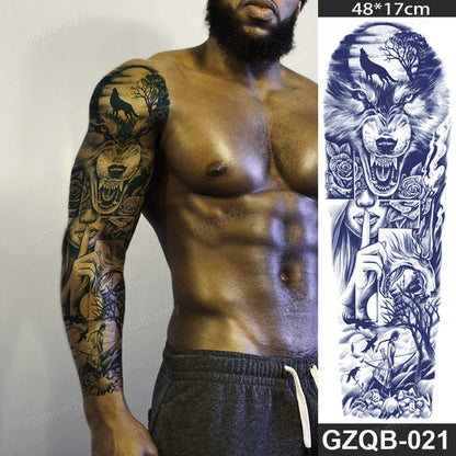 Motivational Quote Arm Temporary Tattoo