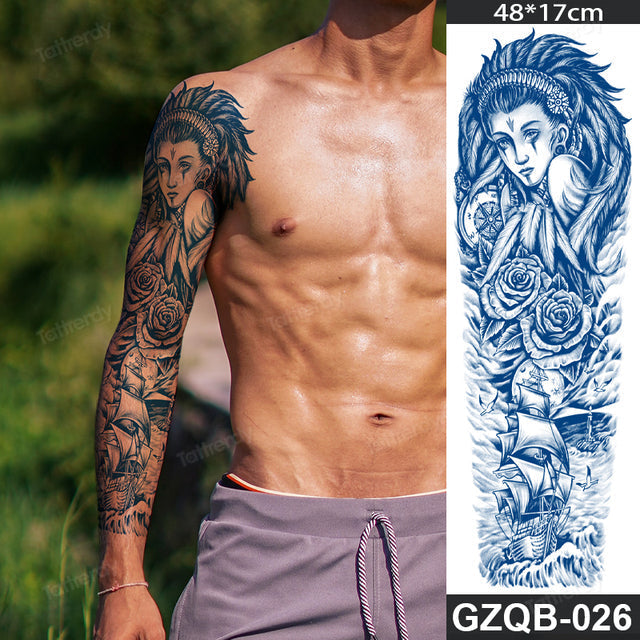 Motivational Quote Arm Temporary Tattoo