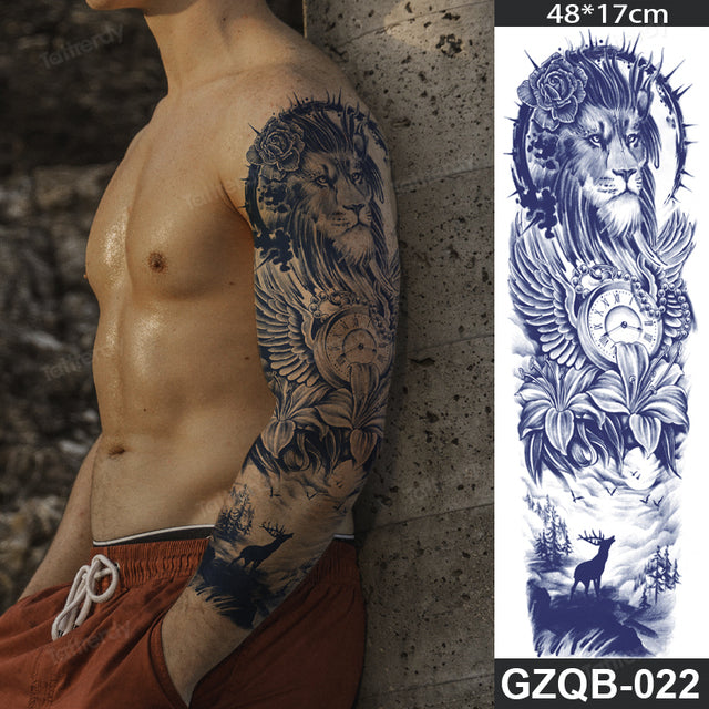 Motivational Quote Arm Temporary Tattoo