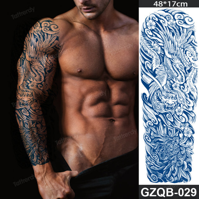 Motivational Quote Arm Temporary Tattoo