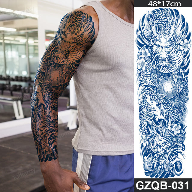 Motivational Quote Arm Temporary Tattoo