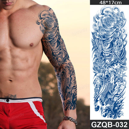 Motivational Quote Arm Temporary Tattoo