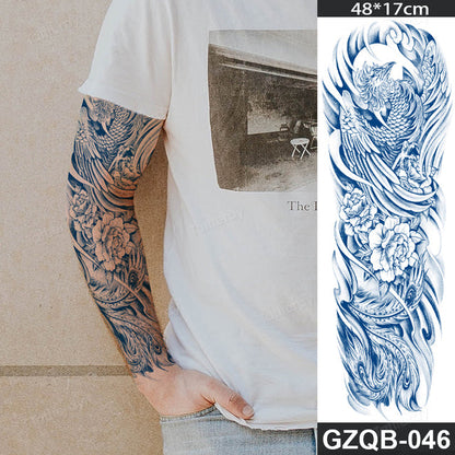 Motivational Quote Arm Temporary Tattoo