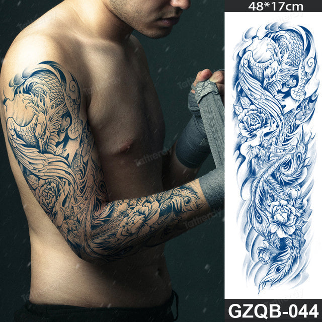 Motivational Quote Arm Temporary Tattoo