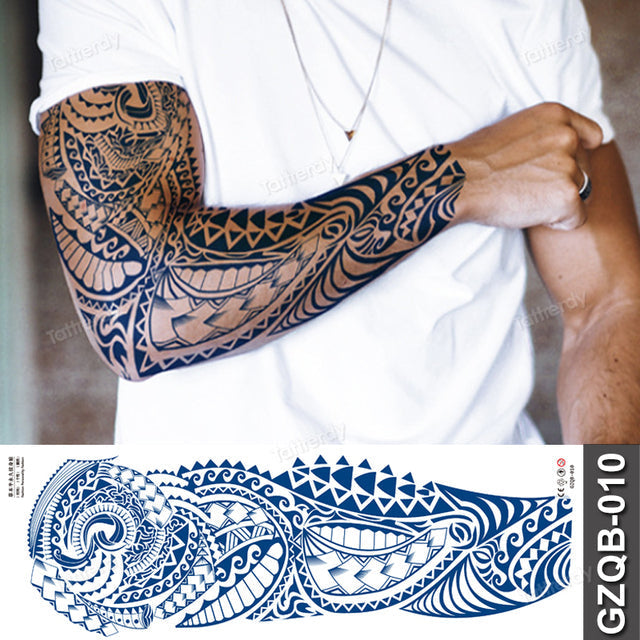 Motivational Quote Arm Temporary Tattoo